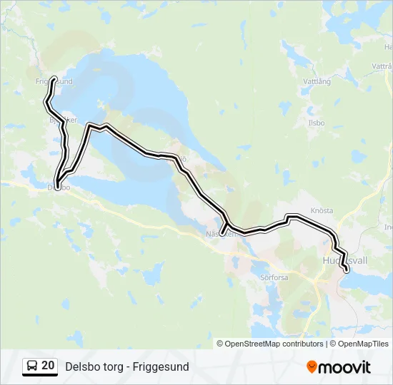 20  Line Map