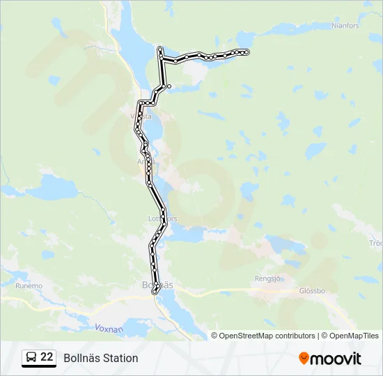 22  Line Map