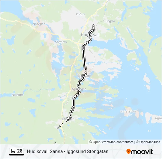 28  Line Map