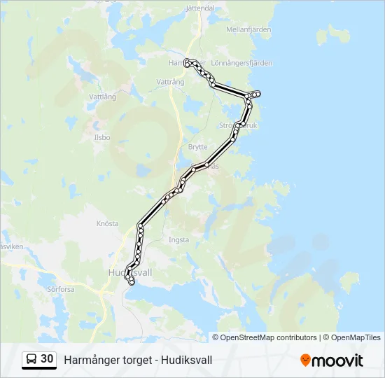30  Line Map