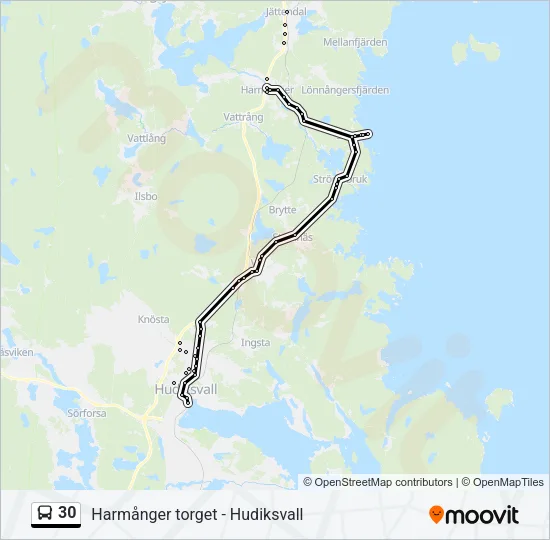 30  Line Map