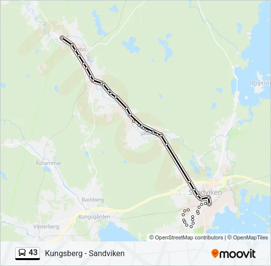 43  Line Map
