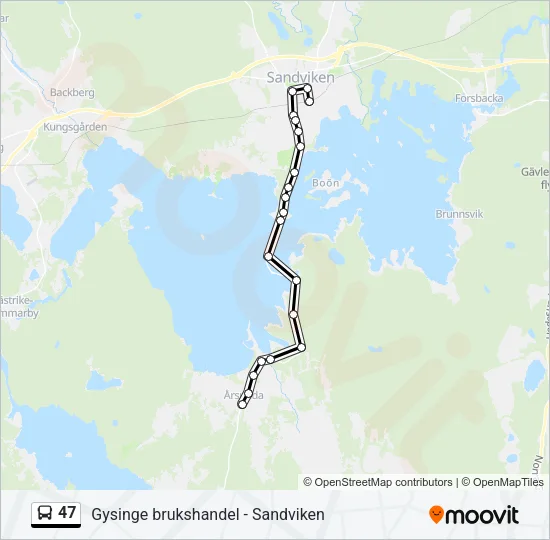 47  Line Map