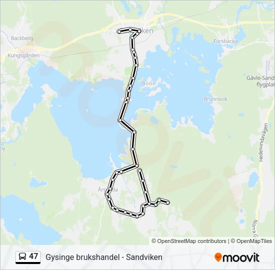 47  Line Map