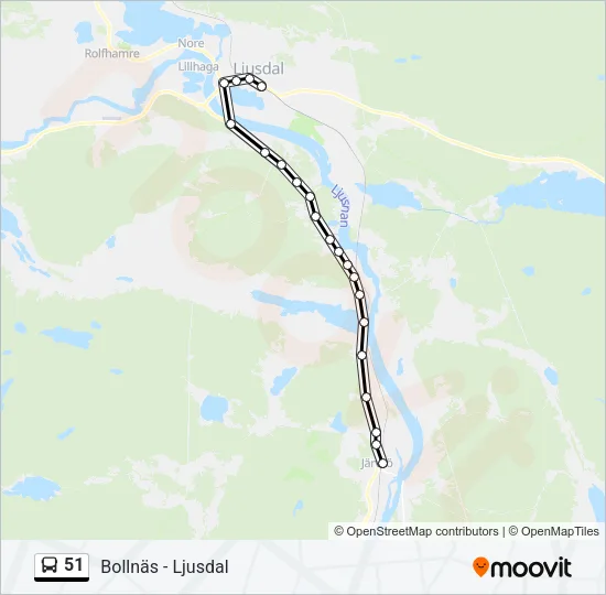 51  Line Map