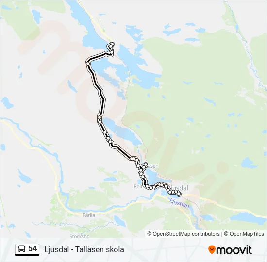 54  Line Map