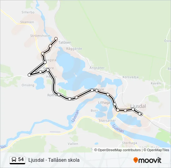 54  Line Map