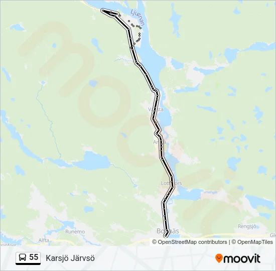 55  Line Map