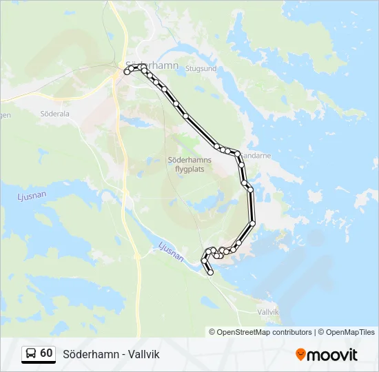 60  Line Map
