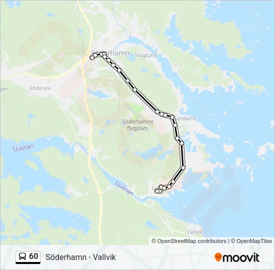 60  Line Map