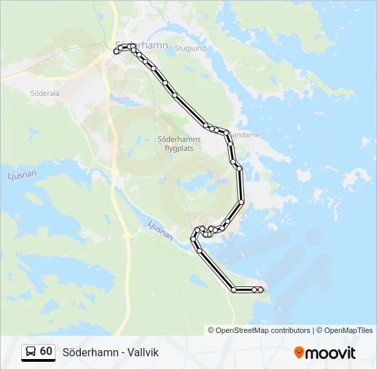 60  Line Map