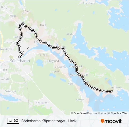 62  Line Map