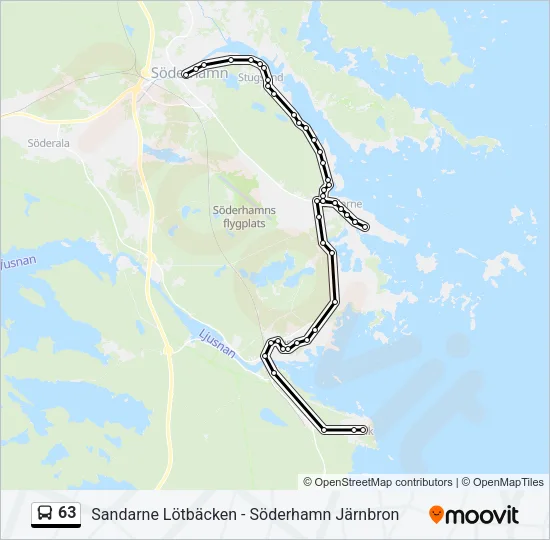 63  Line Map