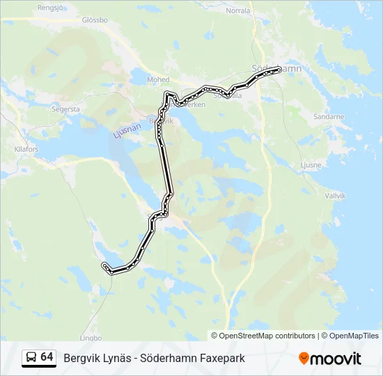 64  Line Map