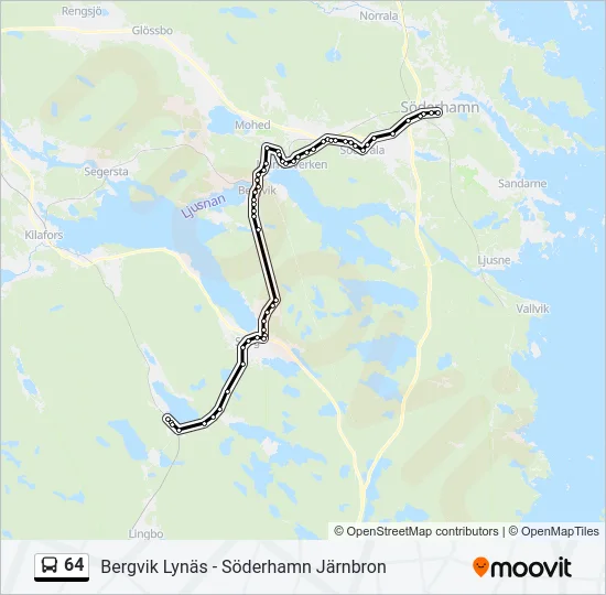 64  Line Map