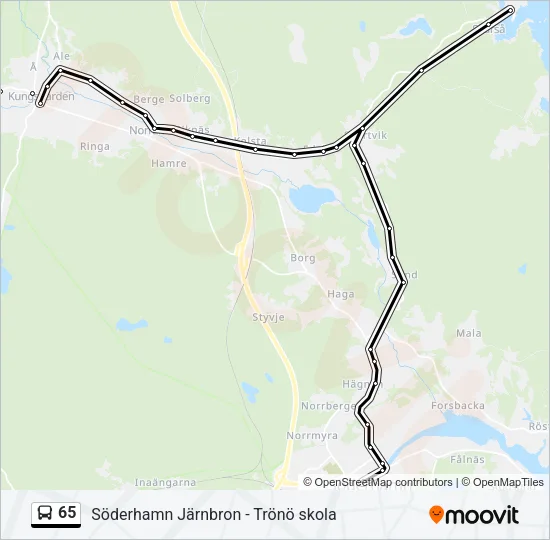 65  Line Map