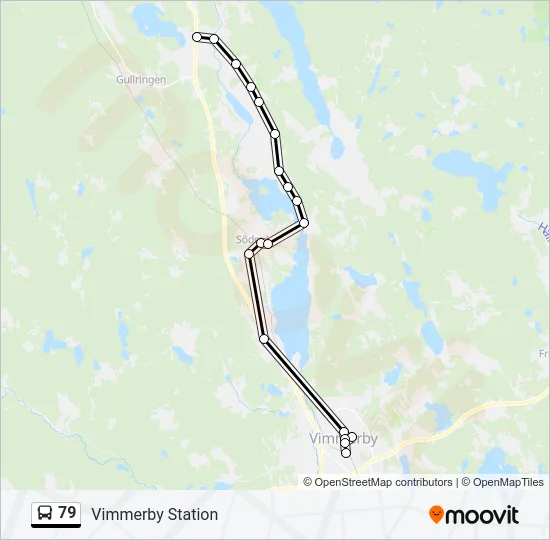 79 Bus Line Map