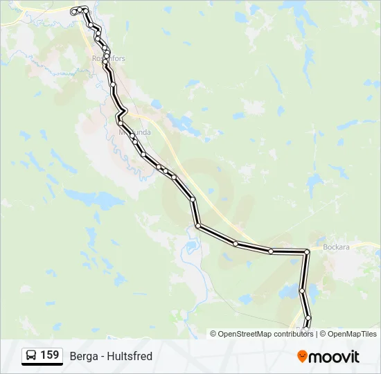 159 Bus Line Map