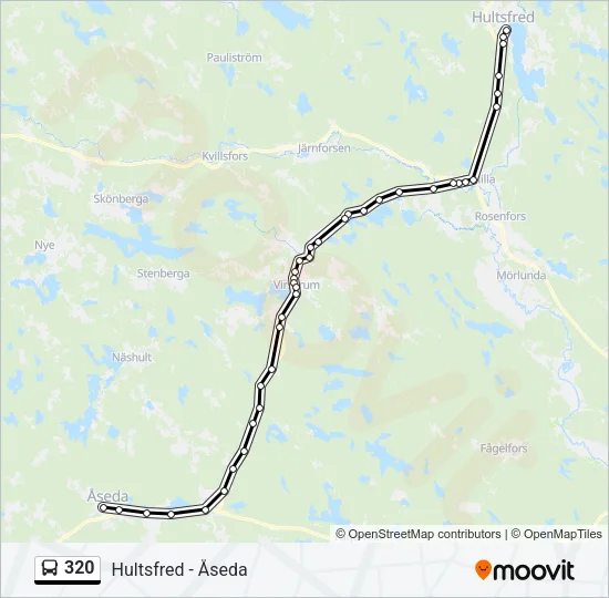 320 Bus Line Map