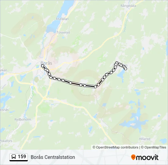 159 Bus Line Map