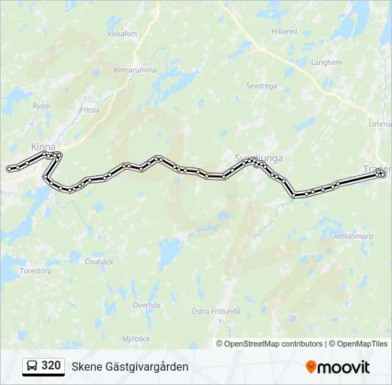 320 Bus Line Map