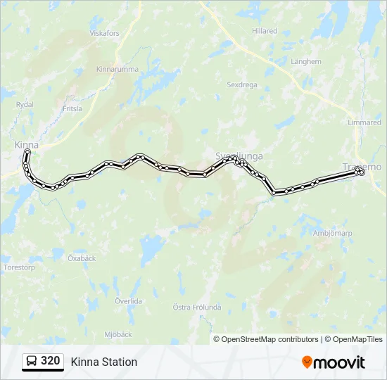 320 Bus Line Map