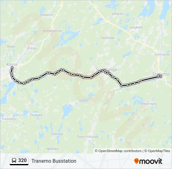 320 Bus Line Map