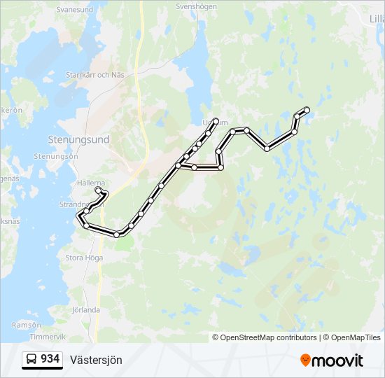 934 Route Schedules Stops Maps V stersj n Updated 934-route-schedules-stops-maps-v-stersj-n-updated