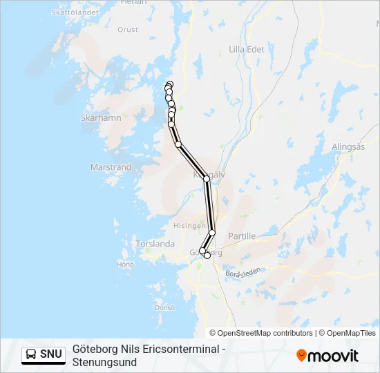 SNU Bus Line Map