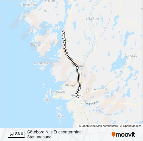 SNU Bus Line Map