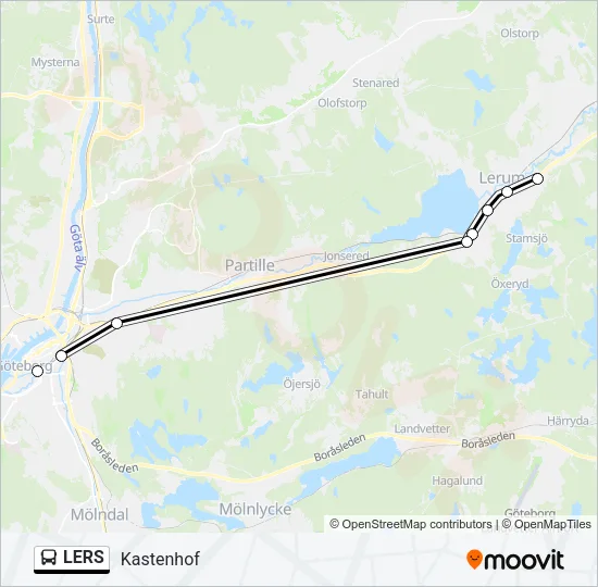 LERS Bus Line Map