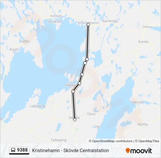 9388  Line Map