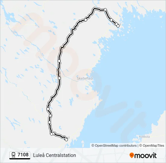 7108  Line Map