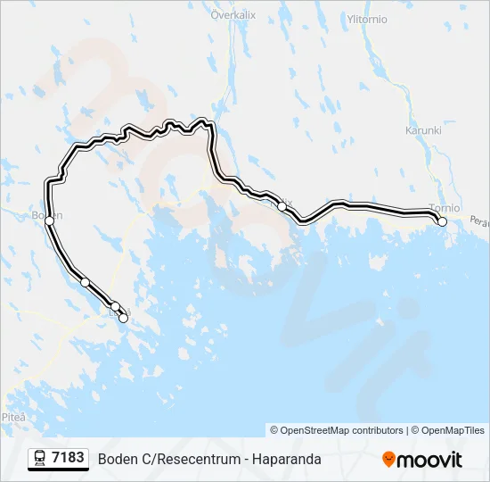 7183  Line Map