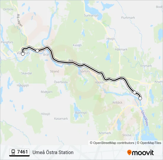 7461  Line Map