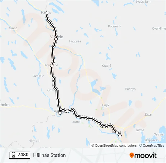 7480  Line Map