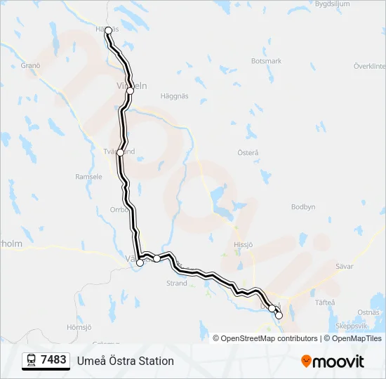 7483  Line Map