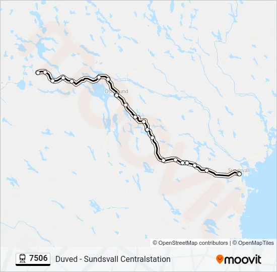7506  Line Map