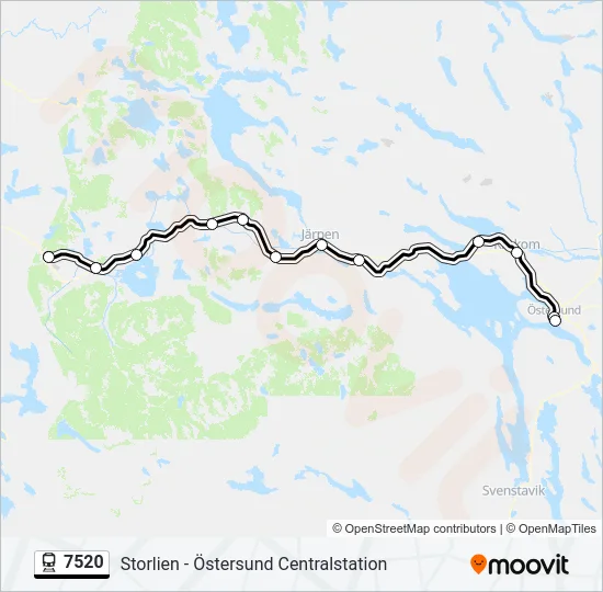 7520  Line Map