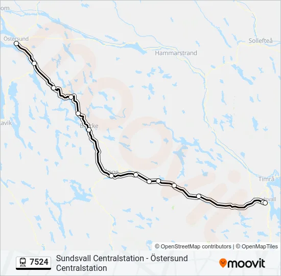 7524  Line Map
