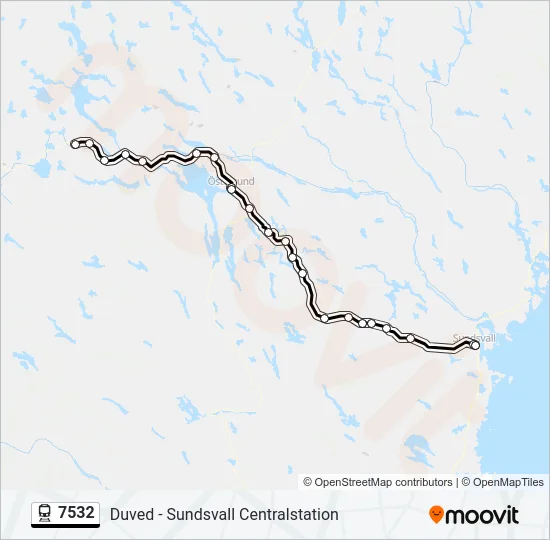 7532  Line Map