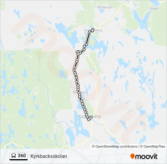 360 Bus Line Map