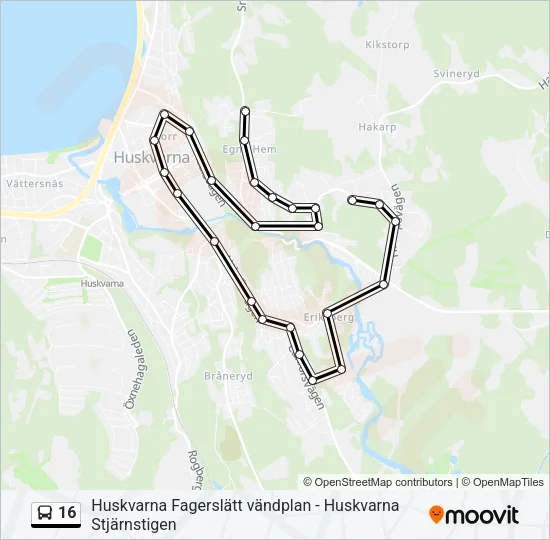 16  Line Map