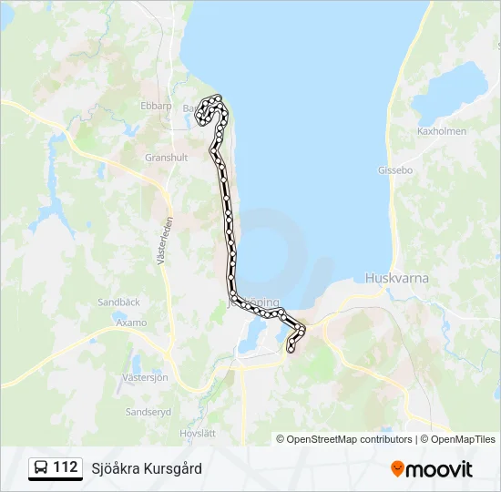 112  Line Map