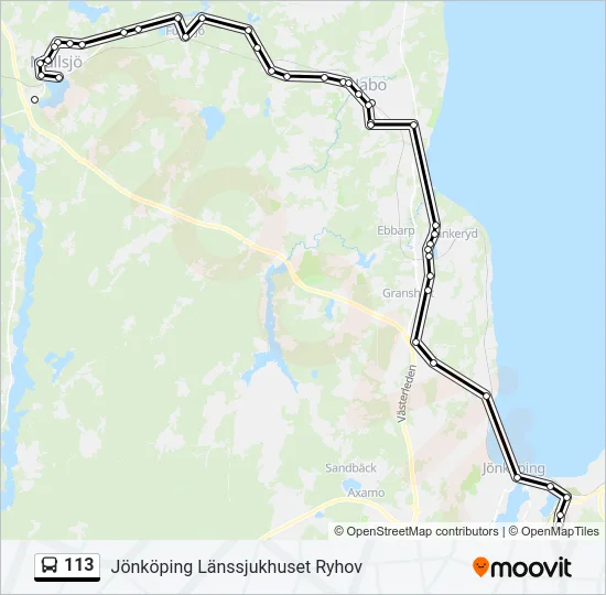 113  Line Map