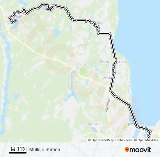 113  Line Map