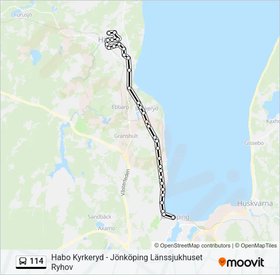 114  Line Map