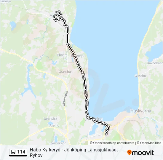114  Line Map