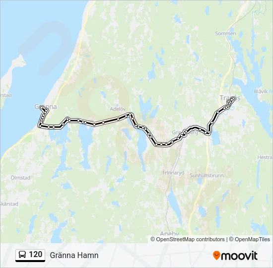 120  Line Map