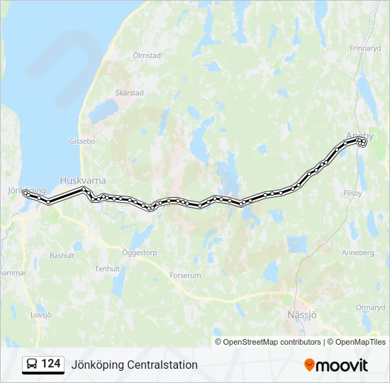 124  Line Map